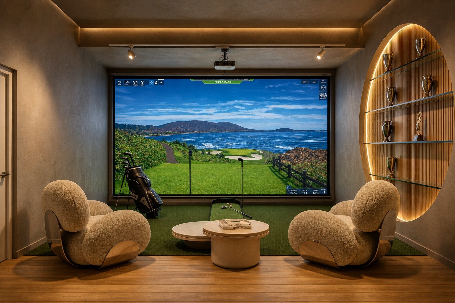 Golf Simulation Room