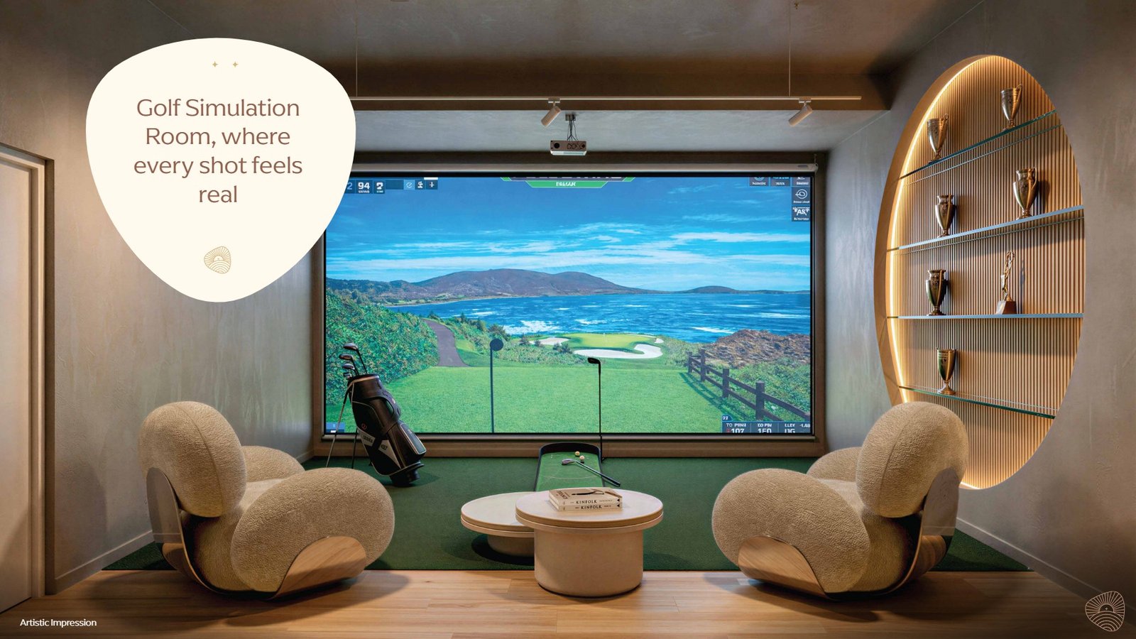 Golf Simulation Room